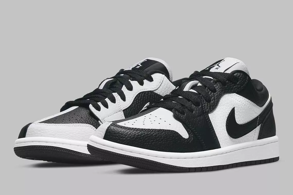 Nike WMNS Air Jordan 1 Low Homage BLACK×WHITE DR0502-101 New