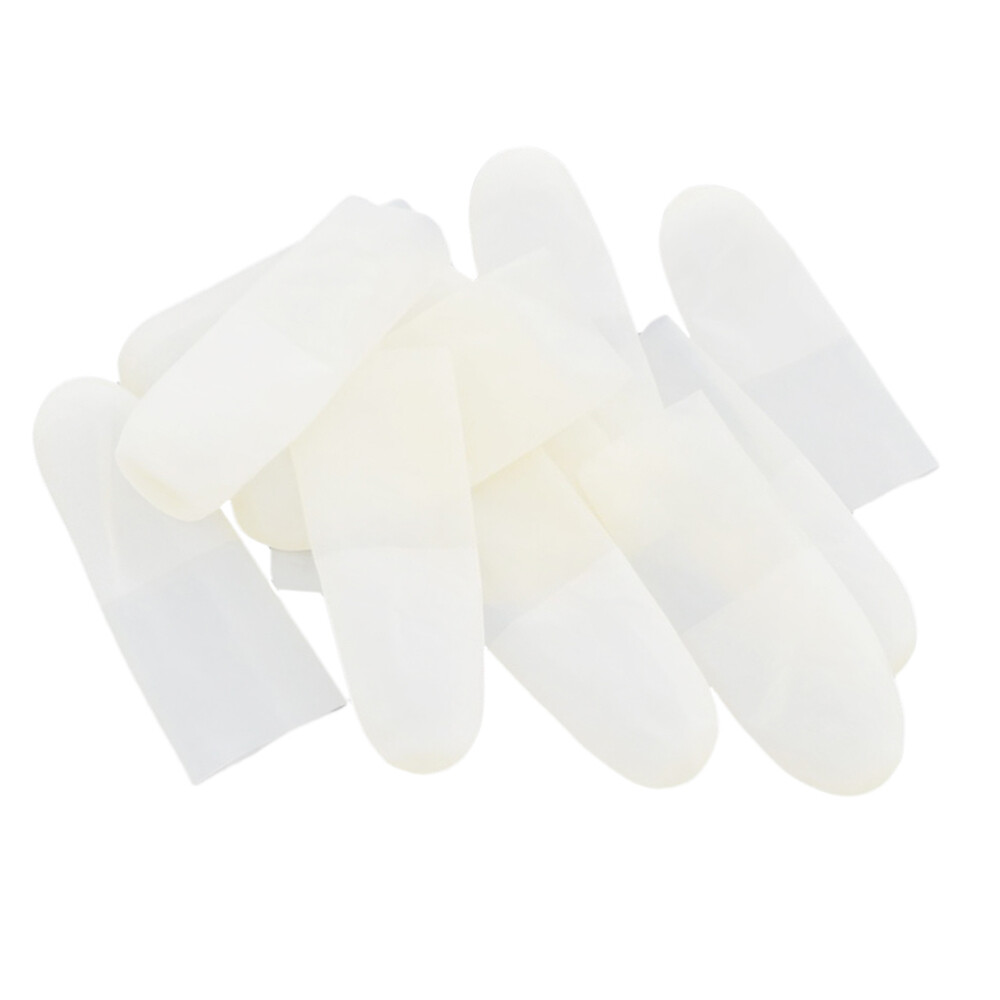150pcs Latex Finger Protector rubber Finger Cots Finger Protector Gloves Finger