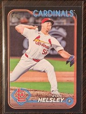 2024 Topps Update Ryan Helsley #US263 Black Border 43/74 St. Louis Cardinals