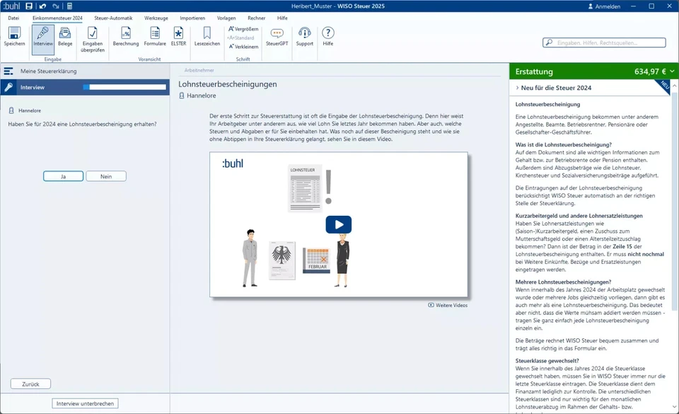 Download-Version WISO Steuer 2025 für die Steuererklärung 2024 - Bild 3 von 4