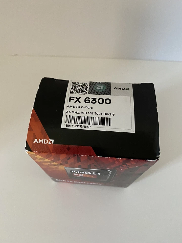 AMD FX-6300 Black Edition 3.5 GHz 6 Core 14 MB Total Cache FD6300WMHBOX Sealed - Image 2 of 4