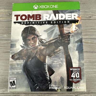 Tomb Raider Definitive Edition Artbook Packaging | Microsoft XBOX ONE |