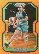 2021 Panini WNBA Prizm KYLEE SHOOK ORANGE Prizm No 66 #42/50 LIBERTY