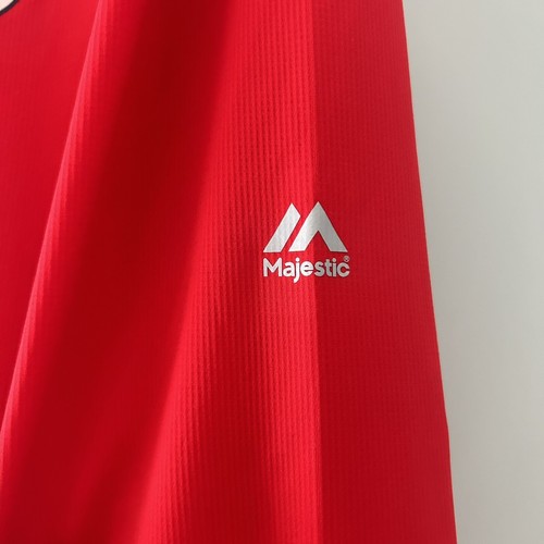 Washington Nationals Majestic Cool Base Red 1/4 Zip Pullover Long Sleeve Size XL - Picture 10 of 10
