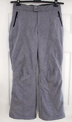 NWT Gerry Women's Snow-tech Ski Snow Boarding Pants Fleece Lined Grey XS X-Small
