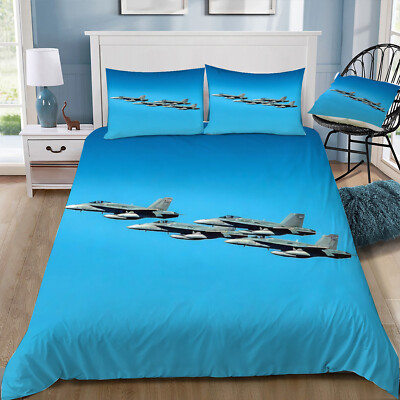 RAAF FA-18`s in Flight 3, Doona / Duvet Cover and 2 Pillow Slips