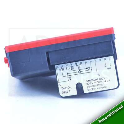 IDEAL C80FF & 95 FULL SEQUENCE BOILER PCB 075433 WAS S4565DM1003 