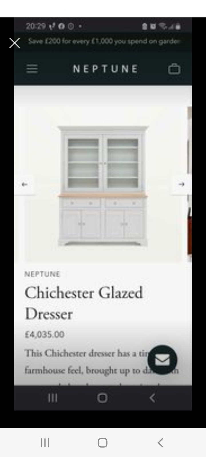 Neptune Chichester Dresser eBay