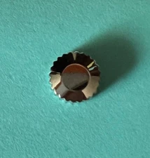 Hamilton Watch CROWN, 16 Size Pocket Watch RR #15, Part #219-52, Stainless Steel