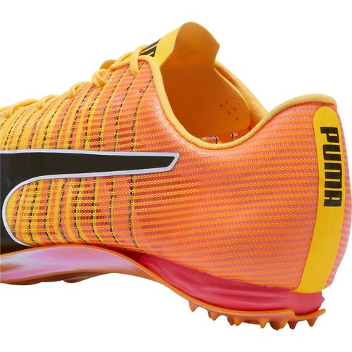 Scarpe Puma evoSpeed 400 Nitro 2 punte da corsa arancione sprint atletica pista PB - Foto 6 di 7