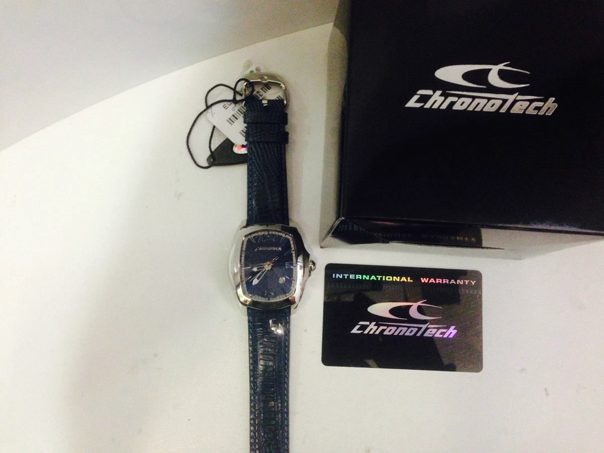 Chronotech Con Cinturino Acciaio
