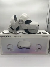 Oculus Quest 2 256gb Headset White W/ Glasses Spacer Silicon Cover Headset Addon