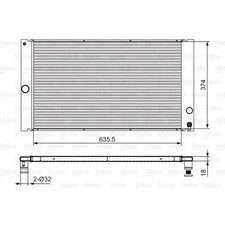 Radiateur Volvo C70