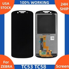 100 For ZEBRA TC53 TC58 LCD Display Touch Screen Digitizer Assembly Replacement