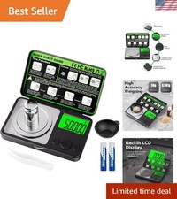 Digital Milligram Scale 50G X 0.001G, Mini Precision Scale with Tare Weight Func