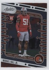 2024 Panini Absolute Rookies Green Michael Hall Jr #153 1b3b
