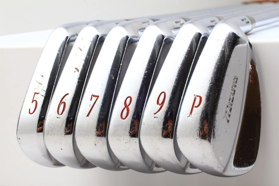 6Pcs MIZUNO MP-33 Iron set 5-6-7-8-9-PW Stiff Flex NS PRO 950GH Shaft RH Irons - Image 4 of 4