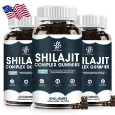 100% Pure  Himalayan Organic Shilajit Gummies Shilajit Resin Natural Supplement
