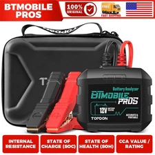 TOPDON BTMobile PROS 12V Car Battery Cranking Charging Tester for Phoenix Series