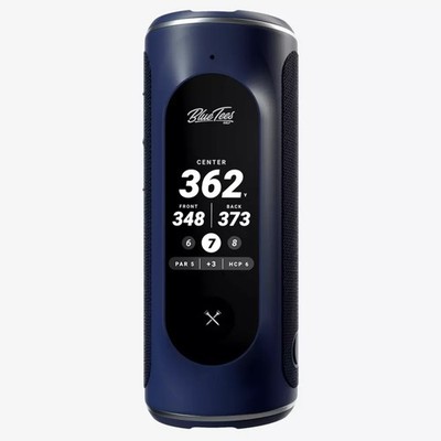 Blue Tees The Player Bluetooth Speaker Navy Magnetic GPS Golf Cart Speaker