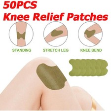 50 PCS Knee Relief Patches Sticker Joint Muscle Pain Ache Plaster Pad Health US