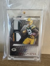 2025 Panini Black #RSM-MGN Matthew Golden Rookie Signature Materials #/50