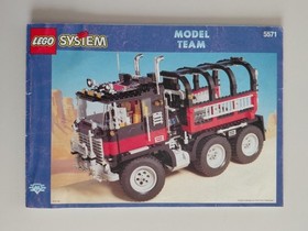 Lego vintage Model Team 5571 Giant Truck with instructions + original box, RARE
