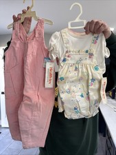 Vintage Lot Of 2 Health-Tex Outfits - Size 12 Mos - Baby