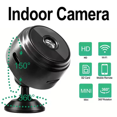 HD 1080p Mini Kamera Zuhause Wireless WiFi Sicherheit Smart Cam IR Nachtsicht DVR