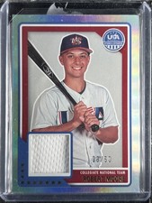 Moore, Robert - 2023 USA Baseball Stars & Stripes - Swatch - 8/50