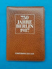 1 x  M&uuml;nzset 750 Jahre Berlin / Staatsbank der DDR von 1987