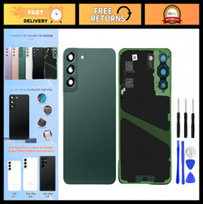 Battery Back Cover Replacement for Galaxy S22 5G - Green Glass Repair Set with T