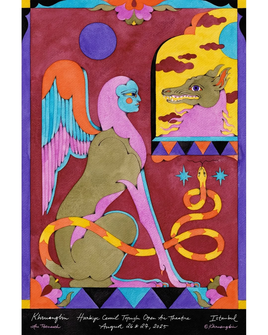 khrua bin Tour in Istanbul August 26, 27, 2025 Poster