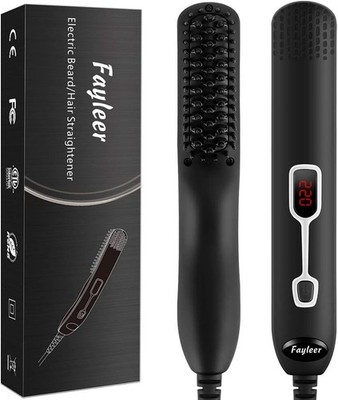 Bartglätter Für Männer, Fayleer Bart Glätteisen Beard Straightener Bart Glätter