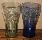 Vintage Coca Cola 16 Oz Glasses Set of 2