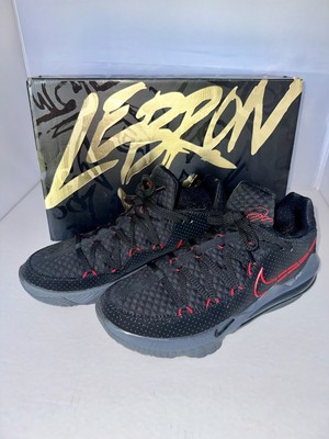 Nike Lebron 17 Low Bred, Basketball Shoes CD5007-001, Size 10.5