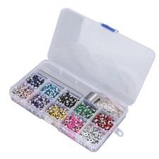 RIZGHWOY 1000 PCS Metall Eetelet TROMMET TOOL KIT DUFFE FÜR BRÜFUNGSSUHE DIY