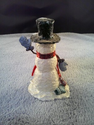 1999 Enesco Linda Lindquist Baldwin Nickel Snowsnickle Snowman 4.5