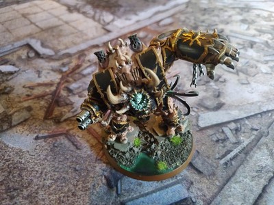 Chaos CSM Helbrute Black Legion Pro Painted Bemalt Dreadnought Hellbrute