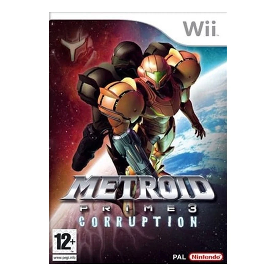 NINTENDO WII METROID PRIME 3 CORRUPTION BUEN ESTADO PAL ES