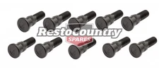 Ford Wheel Stud Set x10 XD ZJ FC Front or Rear DISC rim nut bolt Resto Country