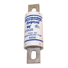 MERSEN A70QS400-4 Semiconductor Fuse,400A,A70QS,700VAC 6XPR2