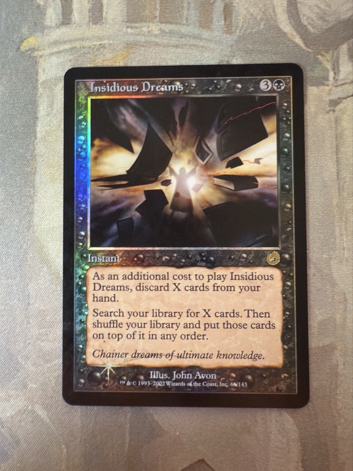 1x - Insidious Dreams - Torment - Foil - MTG NM