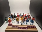 Vintage Playmobil Geobra Loose Figure Lot Of 25 Figures - 1974