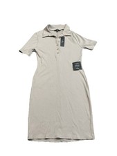 Lulus Grey Ribbed Bodycon Mini Dress Women’s Size XL NWT Originally $60