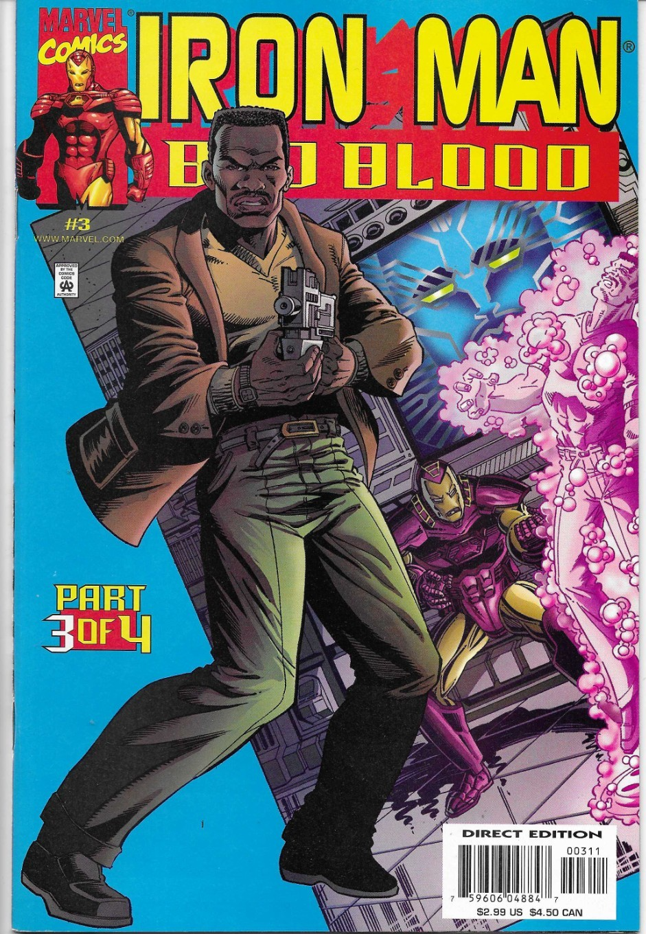 IRON MAN - Bad Blood (2000) #3 - Back Issue (S)