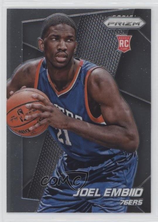 2014-15 Panini Prizm Joel Embiid #253 Rookie RC