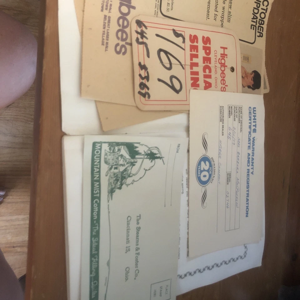 white 645 vintage instruction book - Image 4 of 4