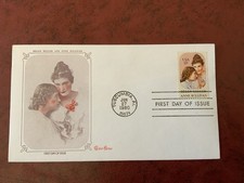 1980 #1824 15c Helen Keller & Anne Sullivan - Tudor House FDC