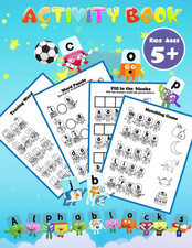 Alphablocks Activity Book: Include Games: Matching Games, Tracing Letter, Fill I
